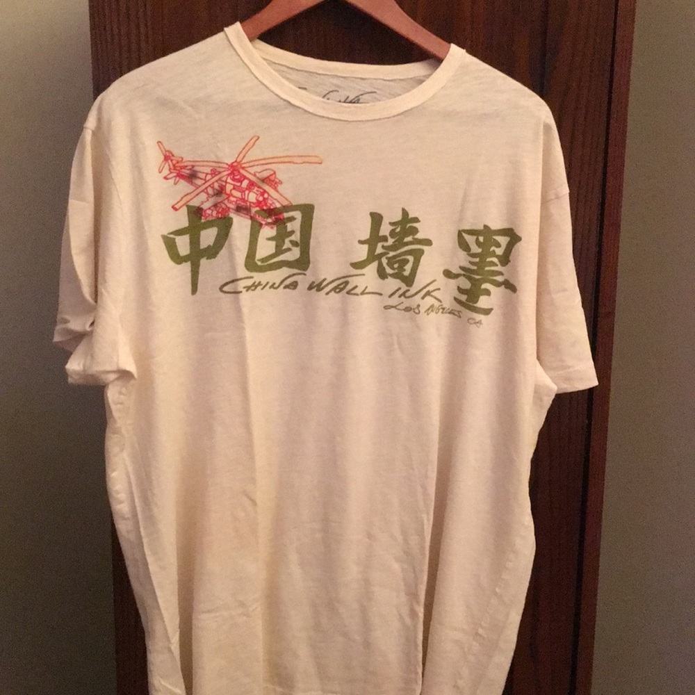 China wall inc Designer tee